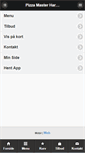 Mobile Screenshot of harlev.pizza-master.dk