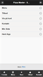 Mobile Screenshot of hinnerup.pizza-master.dk